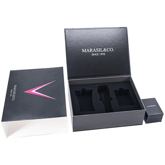 Custom Logo Foldable Gift Box with Magnet Luxury Magnetic Folding Storage Paper Shoes Clothes Packaging Box