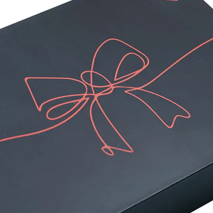 Custom Logo with Ribbon Gift Box Silk Luxury Material Scarf Packaging Premium Luxury Cardboard Paper Gift Box