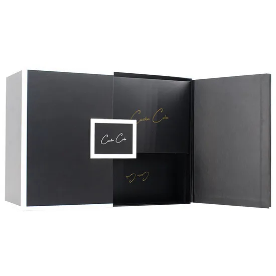 Custom Size Scatola Regalo Cardboard Rigid Hardbox Magnetbox Matt Magnet Box Packaging Luxury Folding Gift Box with Magnetic Lid
