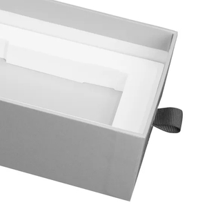 Logo MOQ 50 PCS Luxury Hard Rigid Cardboard Sliding Jewelry Gift Box Paper Drawer Jewelry Box Packaging