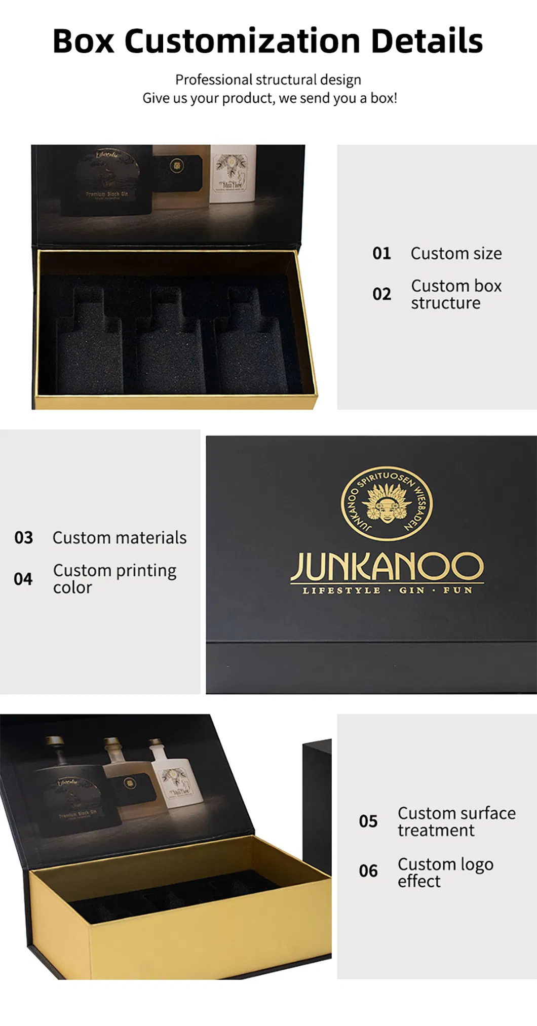 Free Design Large Cardboard Paper Mailer Cosmetic Skincare Box Custom Logo Printed Corrugated Shipping Packaging Box with Insert