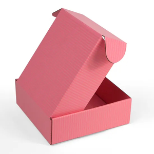 Custom Retail Logo Color Paper Mailing Product Box Printed Corrugated Folding Shipping Kraft Mailer Packaging Cardboard Box