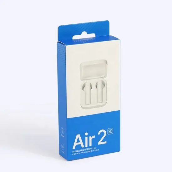 Wholesale Custom Cardboard Packing Paper Card Box Smart Watch Data Cable Earphones Consumer Electronic Products Packaging