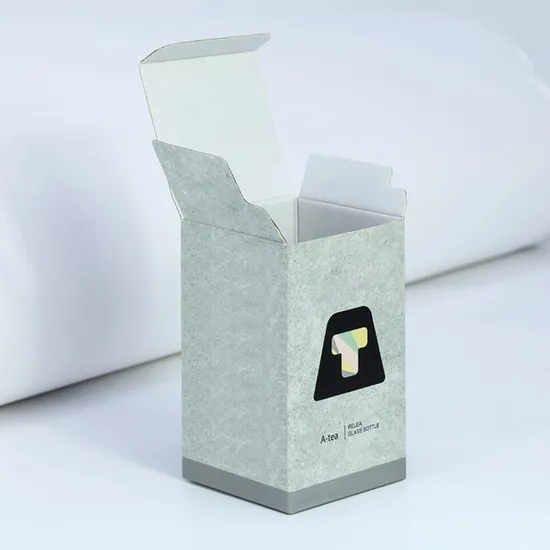 Recycle Mailer Box with Custom Logo Brown Kraft Paper Tear Strip Zipper Corrugated Packaging Shipping Box for Cosmetics Cap Gift
