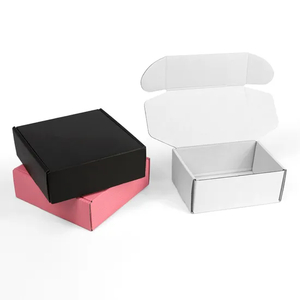 Colorful Wholesale Cardboard Carton Custom Logo Packaging Paper Box for Dress Clothes Mailing Shipping Box