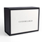 Custom Luxury Magnet Paper Boxes Foldable Floding Black Magnetic Cardboard Gift Packaging Box with Magnetic Lid