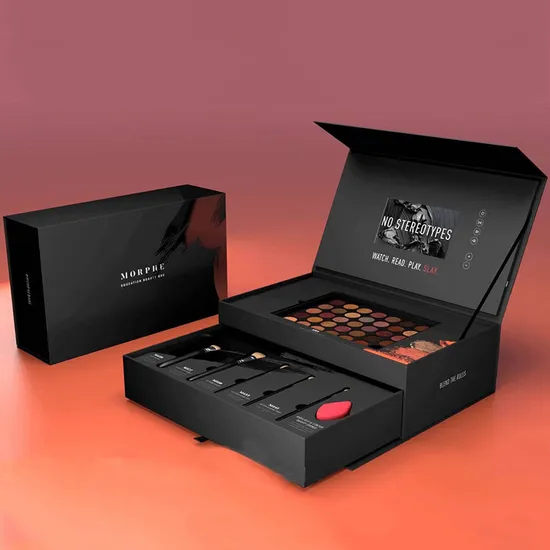 Custom Eco Friendly Cosmetics Box Printing Logo Perfume Coated Paper Boxes Recyclable Card Packaging Boxes for Small Business